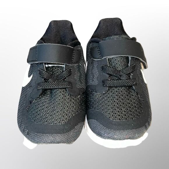 Baby Nike Free 5 Black White Sneakers Size 4 C - Picture 3 of 7